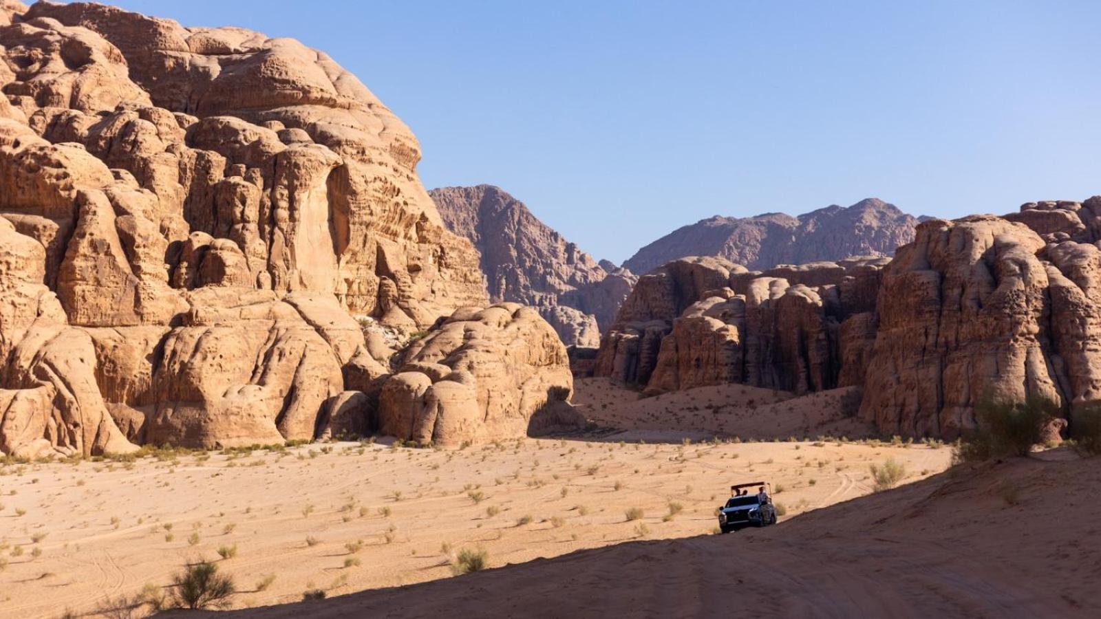 فندق Wadi Rum Caeser Camp المظهر الخارجي الصورة