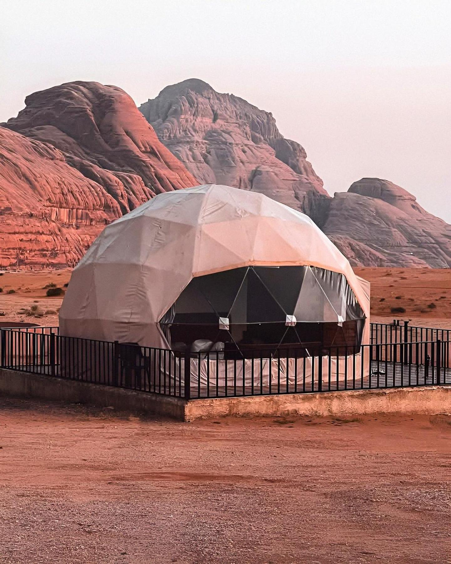 فندق Wadi Rum Caeser Camp المظهر الخارجي الصورة